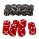 thumbnail image 1 of Paquete De 20 Puntos De Dados D6 De Seis Lados Acrílicos Para Juguetes De Juego De Mesa De Fiesta D & D TRPG, 1 of 5
