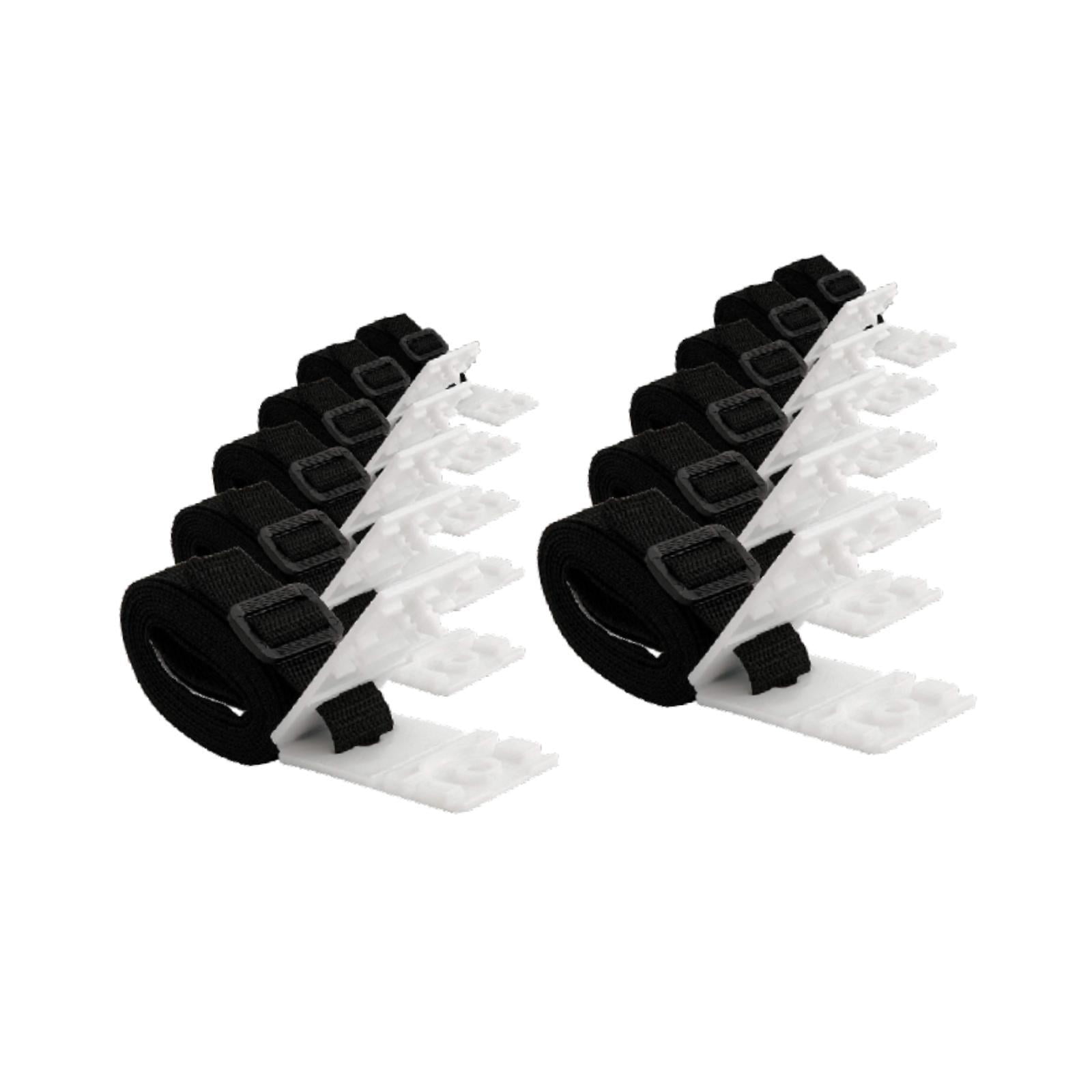 Ioensy - Kit De Correas De Fijación Para Carrete De Cubierta Solar De Piscina, Correas Ligeras Para Manta Solar (12 Piezas)