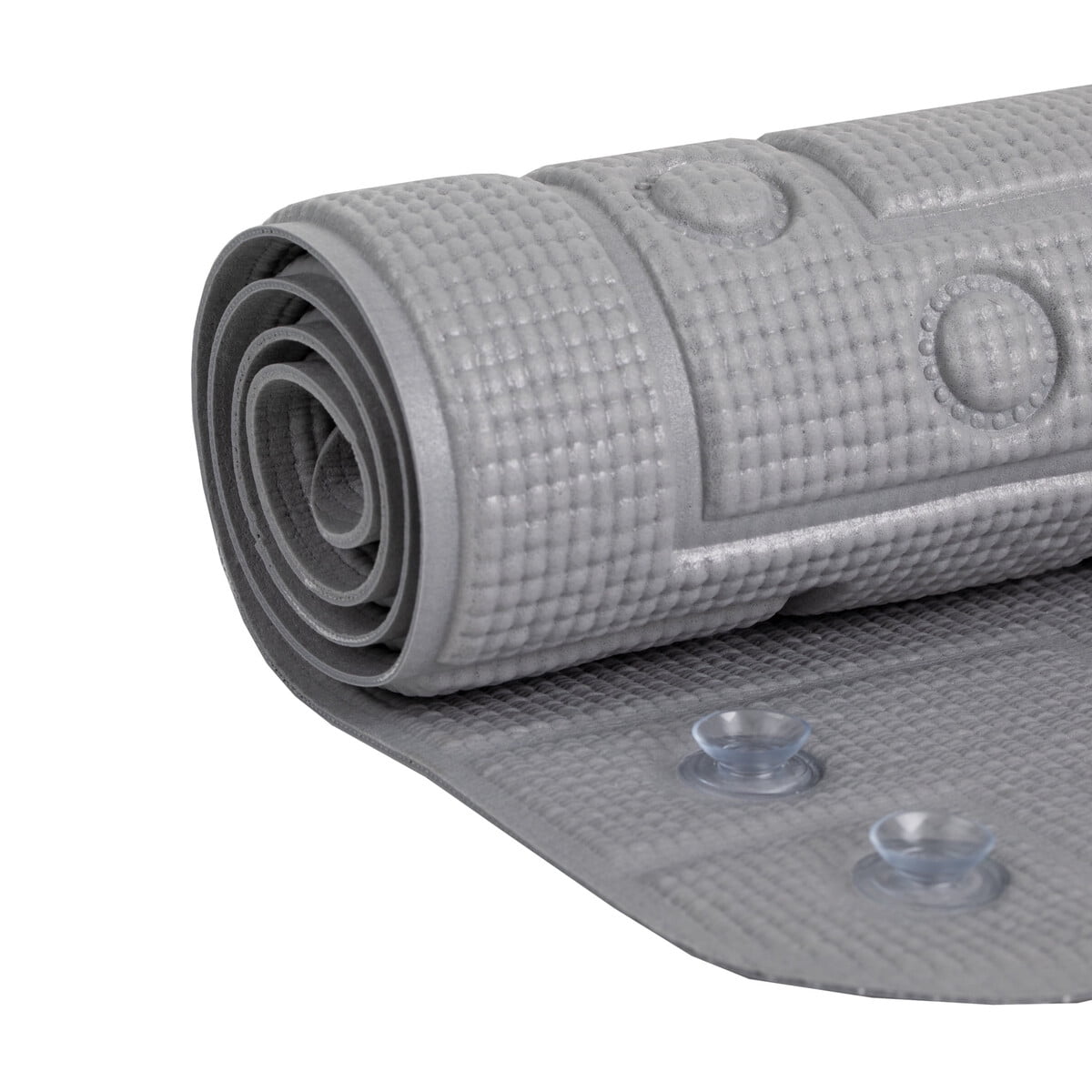Alfombra Antideslizante Tina Duck Brand 17x36 Pvc Gris