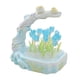 thumbnail image 2 of Diy Flower Nights Light Novedad Lámpara De Flores Artificiales Para El Hogar Baño Escritorio Azul, 2 of 3
