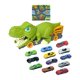thumbnail image 2 of Vehículo Devorador De Dinosaurios Para Regalo De Cumplea?os Para Ni?os Peque?os 12 Mini Coches Y Mapa, 2 of 5