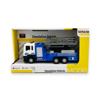 Camión De Rescate A Fricción Con Luces Y Sonidos Magnetics