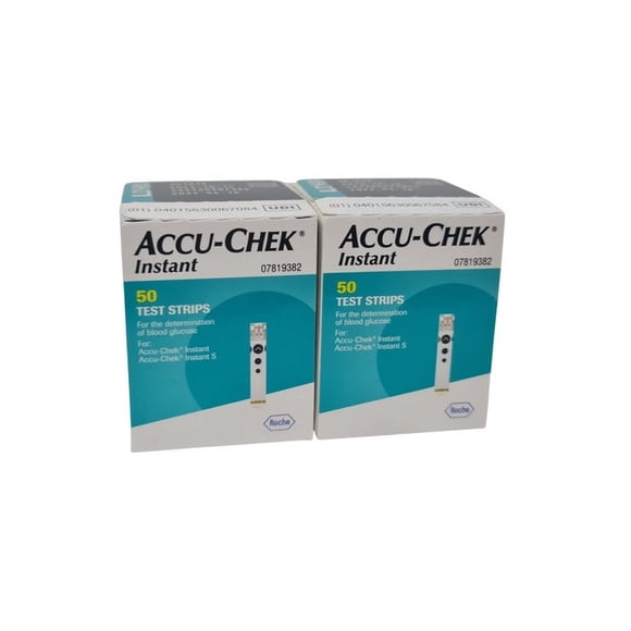 100 Tiras Reactivas Accu-Chek Instant