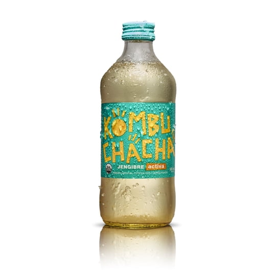 Kombucha Orgánica Jengibre 500 ml Kombuchacha
