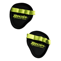 Guantes Agarres Gimnasio Para Pesas Brachial Grip Pads Neon