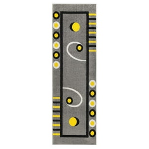 Modalfo - Alfombra Pasillo Amarilla 70 X 230 Cm