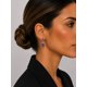 thumbnail image 4 of Aros Amatista Circular Plata 950 Colgantes Mujer Elegantes Piedra Violeta., 4 of 6