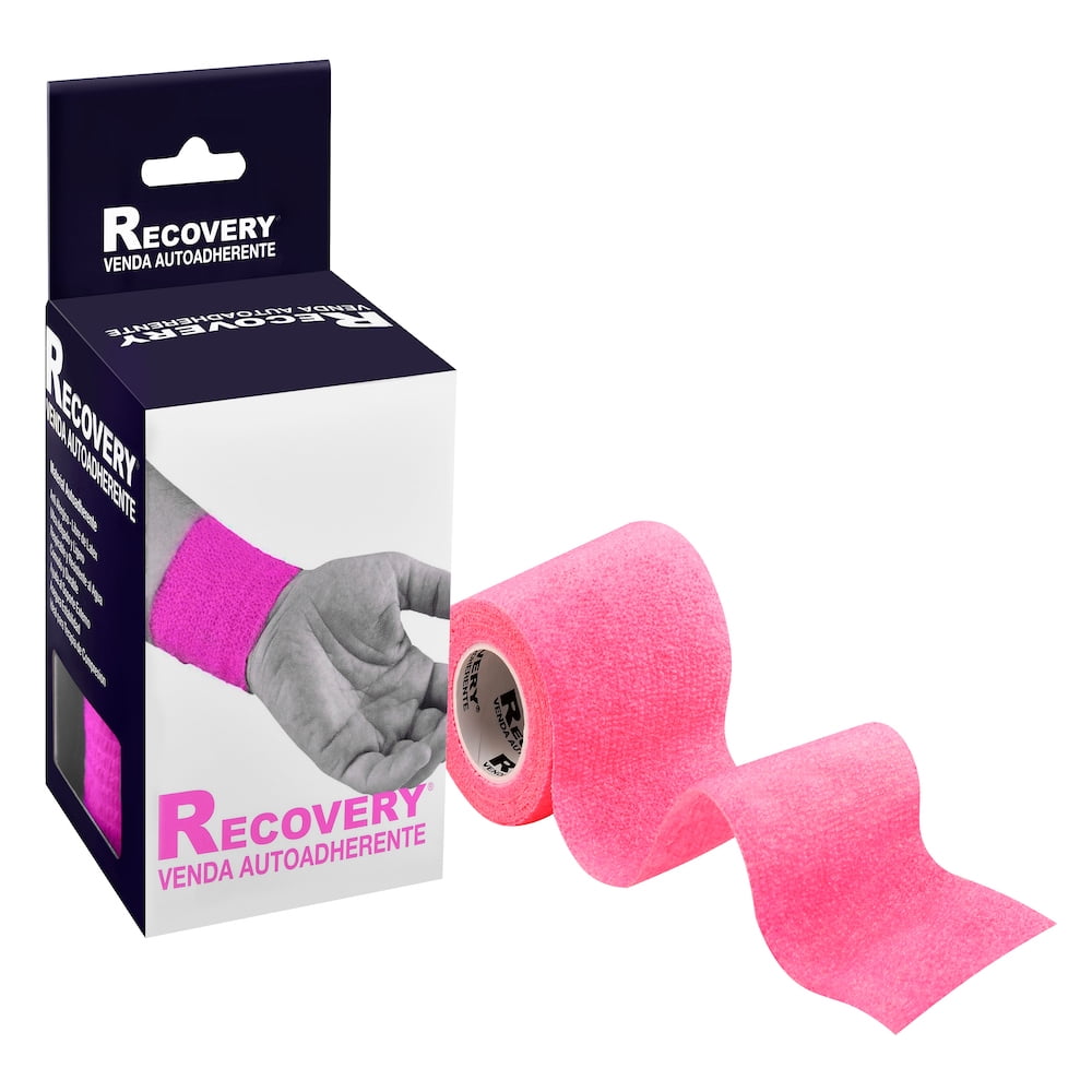Venda Autoadherente Recovery Rosado 7,5cm X 4,5mt