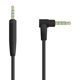 thumbnail image 1 of Cable De Audio De 2,5 Mm A 3,5 Mm Cable De Auriculares Para QC35 QC45 Reemplazo Negro, 1 of 5