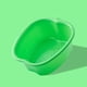 thumbnail image 3 of Cubo de baño para remojo de pies, bañera de pedicura y masajeador, lavabo de spa para pies, lavabo para remojar pies secos y agrietados, color verde, 3 of 5
