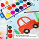 thumbnail image 3 of Set de pintura de acuarela OSIMIG, paquete de 30 con 12 colores y 30 pinceles, 3 of 9