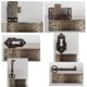 thumbnail image 5 of Cerradura vintage para gabinete o alacena con llave y tornillos Sunwish, 5 of 5