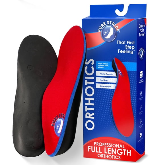 Orthotics Pure Stride Professional, longitud completa, 1 par