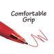 thumbnail image 4 of Bolígrafo BIC BU3 Grip retráctil de punta mediana, 18 unidades, 4 of 6