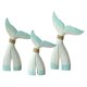 thumbnail image 3 of Figura De Madera De Cola De Ballena (3 Unidades), Color Azul Y Blanco, 3 of 5
