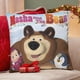 thumbnail image 4 of Masha y el Oso Fundas de almohada de terciopelo con tema, regalos de funda de almohada, decoración para el hogar, cojín de lanzar, regalo de cumpleaños para fans y parejas. 45cm x 45cm., 4 of 6