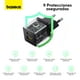 thumbnail image 5 of Cargador Rápido Baseus Palm Cluster USB y Tipo C 20W + Cable Tipo C a Tipo C Negro, 5 of 8