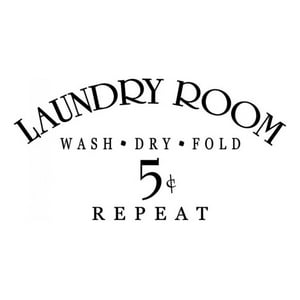 Rienda Libre Graphics - Decomural Laundry Room Bathroom Ws-16031
