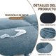 thumbnail image 2 of Silla De Piso Soporte Lumbar Sofá Tumbona Para Adultos, 2 of 3