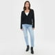 thumbnail image 4 of Sweater Mujer Cárdigan Negro Corona, 4 of 5