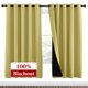 thumbnail image 2 of Cortina NICETOWN amarilla 178 cm x 183 cm, juego de 2 opacas, 2 of 8