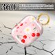 thumbnail image 3 of Funda AirPods Pro 3 DHILKCY Rojo Cereza con Llavero, 3 of 6