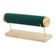 thumbnail image 4 of Portapulseras Base De Madera Terciopelo Desmontable Para Reloj Tradeshow Verde, 4 of 5