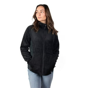 Chaqueta Micropolar Mujer Furry Grey Lenga® Cierres Ykk®
