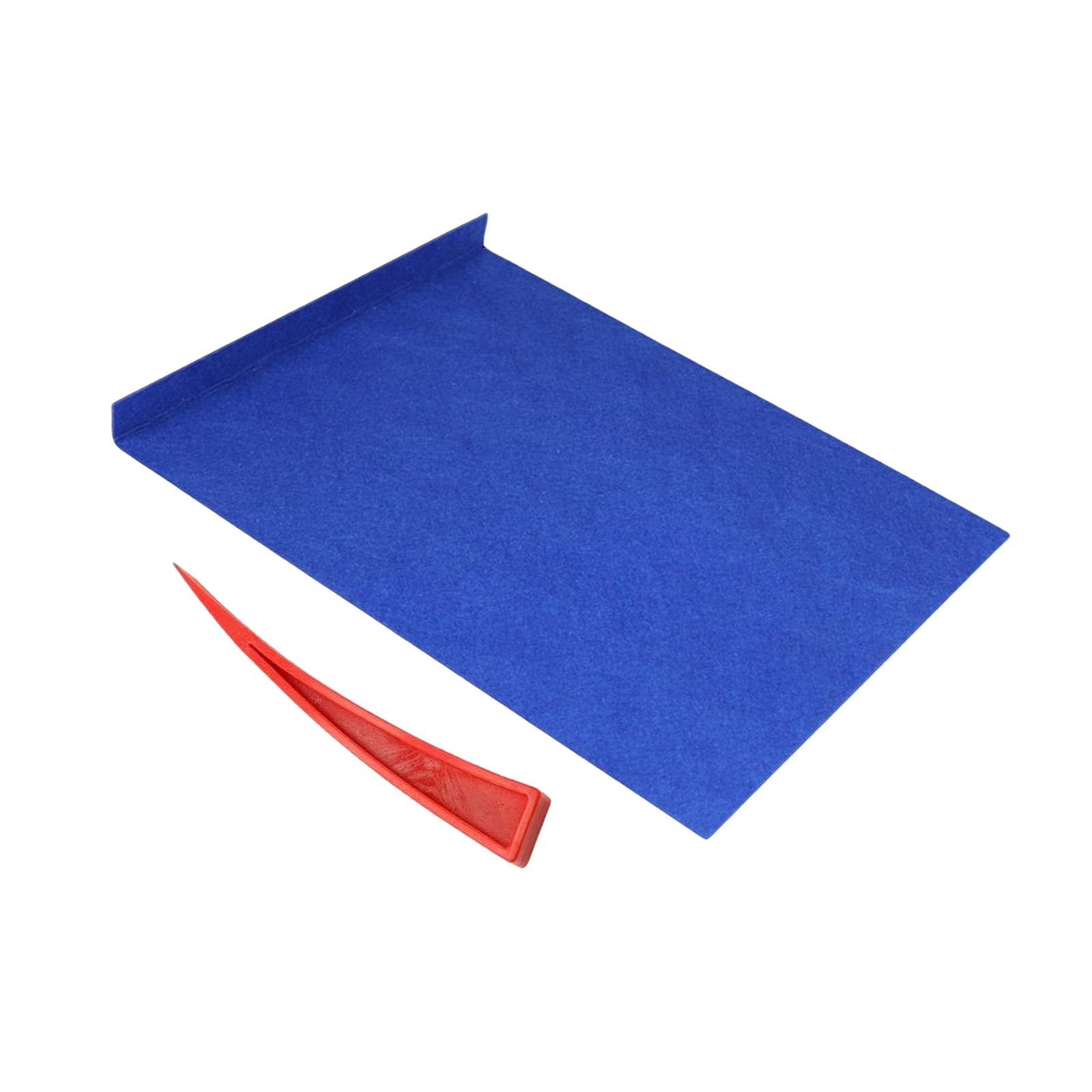 Magideal - Protector De Ventana, Herramienta De Reparación De Abolladuras Sin Pintura, Herramientas De Reparación De Abolladuras De Coche, Herramienta De Mano Cuña De Tablero Azul