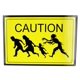 thumbnail image 1 of Signo de estaño Acuario Caution Zombies, 1 of 1