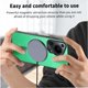 thumbnail image 5 of Magnetic Slim Case for Huawei Pura 70 Ultra with Camera Guard & Anti-Scratch Back Green, 5 of 6