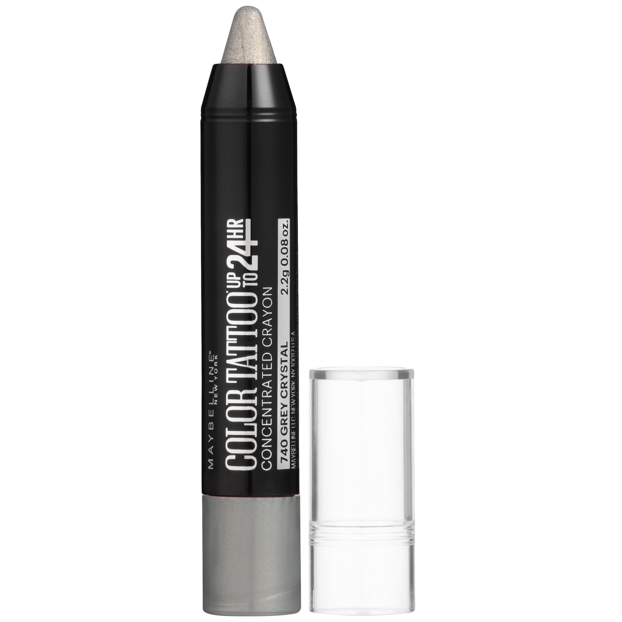Lápiz De Sombra De Ojos Maybelline Colortattoo Gris Cristal