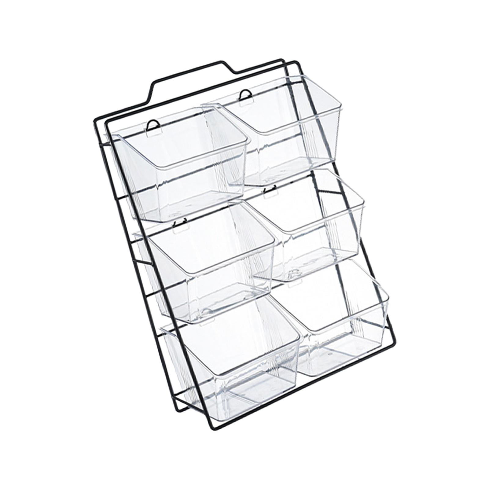 Bothyi - Estante De Almacenamiento Para Estufa, Almacenamiento De Cápsulas De Café Para Oficina, Hogar, Cebolla, Jengibre, Ajo, 6 Rejillas