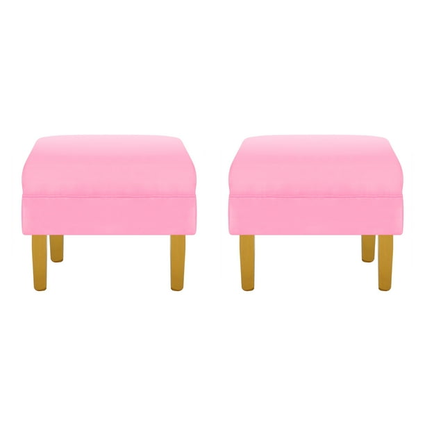 Set Pouf Sky 1c Felpa 01 Rosado