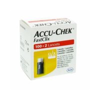 Roche - Lancetas Accu-Chek® Fastclix 102 Unidades (Performa)