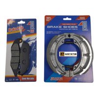 Genérico - Pastillas Freno Y Balatas Para Yamaha Xtz 125 O Xtz 150 Gris