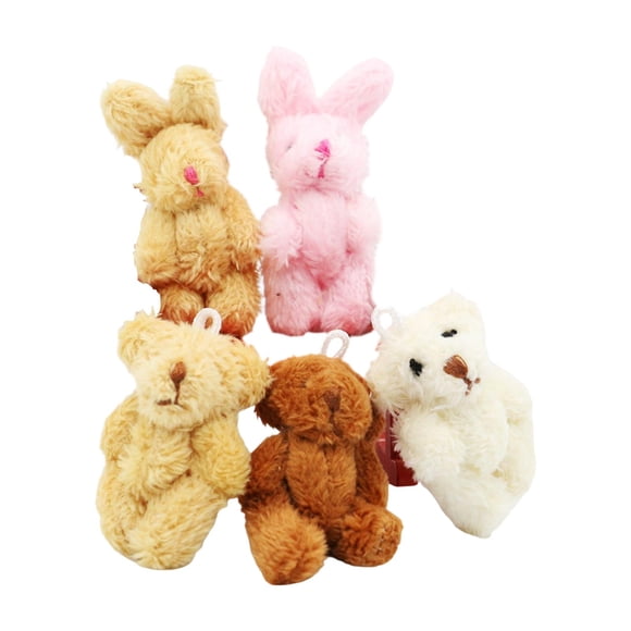 5x 1/12 Dollhouse Doll Scene Bunny Para Pascua Goodie Bag Fillers Party Favor