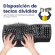 thumbnail image 3 of Teclado Perixx PERIBOARD-512B ES ergonómico QWERTY español, 3 of 8