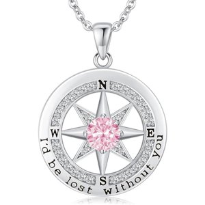 Collar Heshpaws Compass Plata