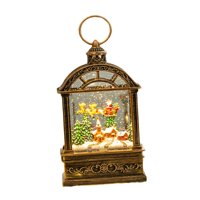 Bothyi - Linterna De Bola De Nieve Navideña, Bonita Decoración Para El Hogar Para Regalos, Chimenea, Casa Interior