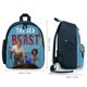 thumbnail image 2 of La Bestia del Mar Mochila Escolar para Niños y Niñas, Mochila Infantil Ligera de Alta Calidad, Grande y Duradera Azul, 2 of 6