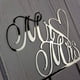 thumbnail image 2 of Espejo acrílico para decoración de tartas JIEEIN Mr and Mrs Wedding, plateado, 2 of 4