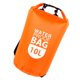 thumbnail image 1 of Bolsa Impermeable De 10 L Para Rafting, Canoa, Buceo, Natación, Naranja, 1 of 5