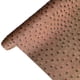 thumbnail image 1 of Rollo De Vinilo De Cuero Sintético 30x135 Cm Marrón Textura De Avestruz, 1 of 3
