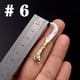 thumbnail image 1 of 1pc Vintage Brass Mini Pendant Key Chain - Unique Knife Artificial Jewelry Decoration, 1 of 5