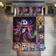 thumbnail image 2 of Colorful Poster The Nightmare Before Christmas Comforter Set Soft 3 Pcs Twin Bedding Sets Thicken for All Season, 2 of 5