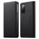 thumbnail image 1 of Funda Billetera de Cuero para [Samsung Galaxy S20 FE], Bloqueo RFID, Tarjetas y Soporte Negro, 1 of 5