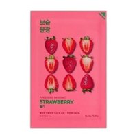 Holika Holika - Mascarilla Coreana Con Ingredientes Naturales Pure Essence Mask - Strawberry