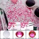 thumbnail image 3 of Strass MYYKO 25,000 piezas de respaldo plano rosa intenso, 3 of 7