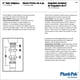thumbnail image 5 of Tubo de lavabo Plumb Pak PP905 W, 3,8 cm de diámetro x 15 cm de largo, PVC, blanco, 5 of 5